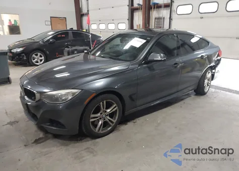 2014 BMW 335I Gran Turismo xDrive z USA, uszkodzony, nr VIN WBA3X9C59ED152814